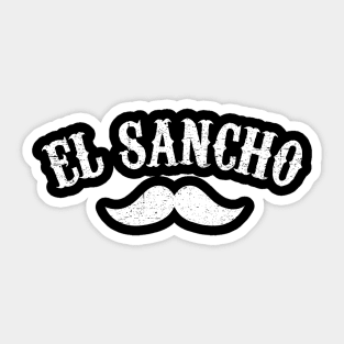 EL SANCHO - latin lover - grunge design Sticker